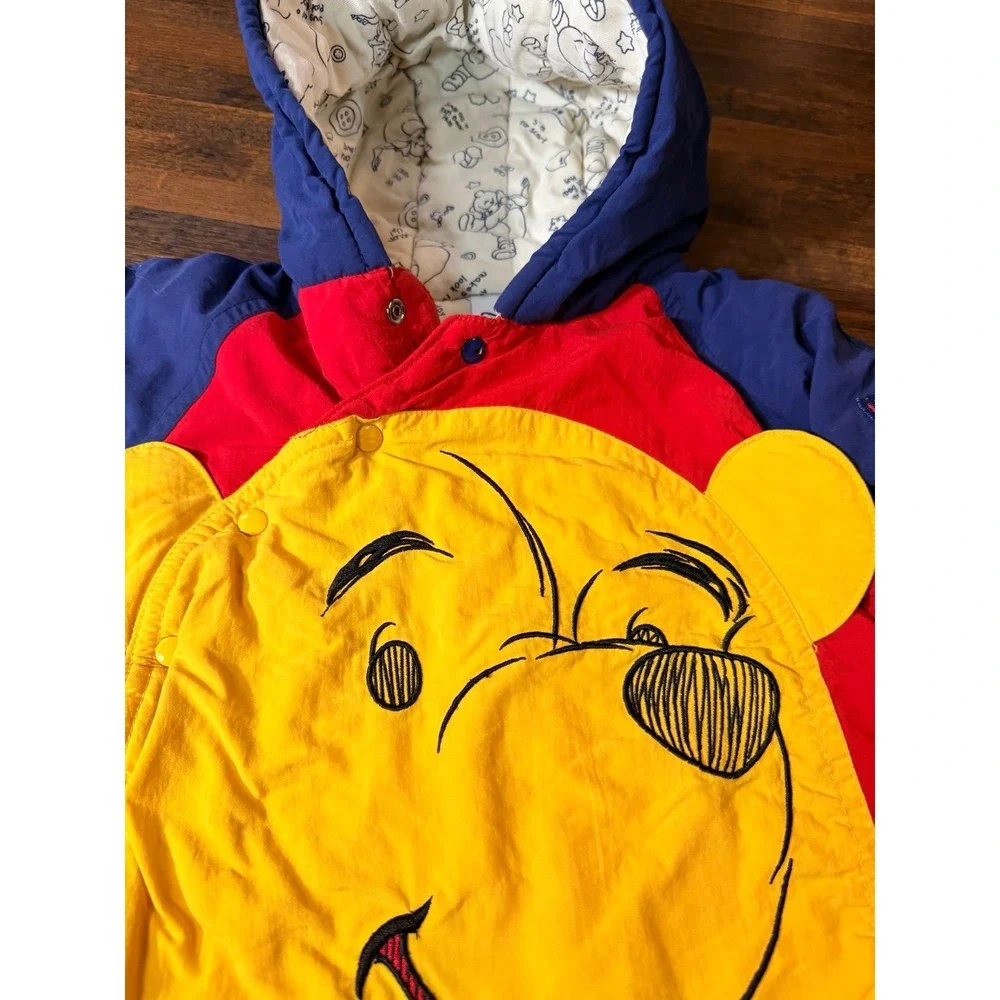 Vintage Y2K Disney Store Winnie the Pooh coat.  Size 18/24 months.